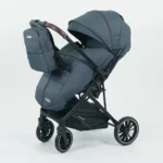 Kolica za bebe 6530B - tamno siva - slika 09