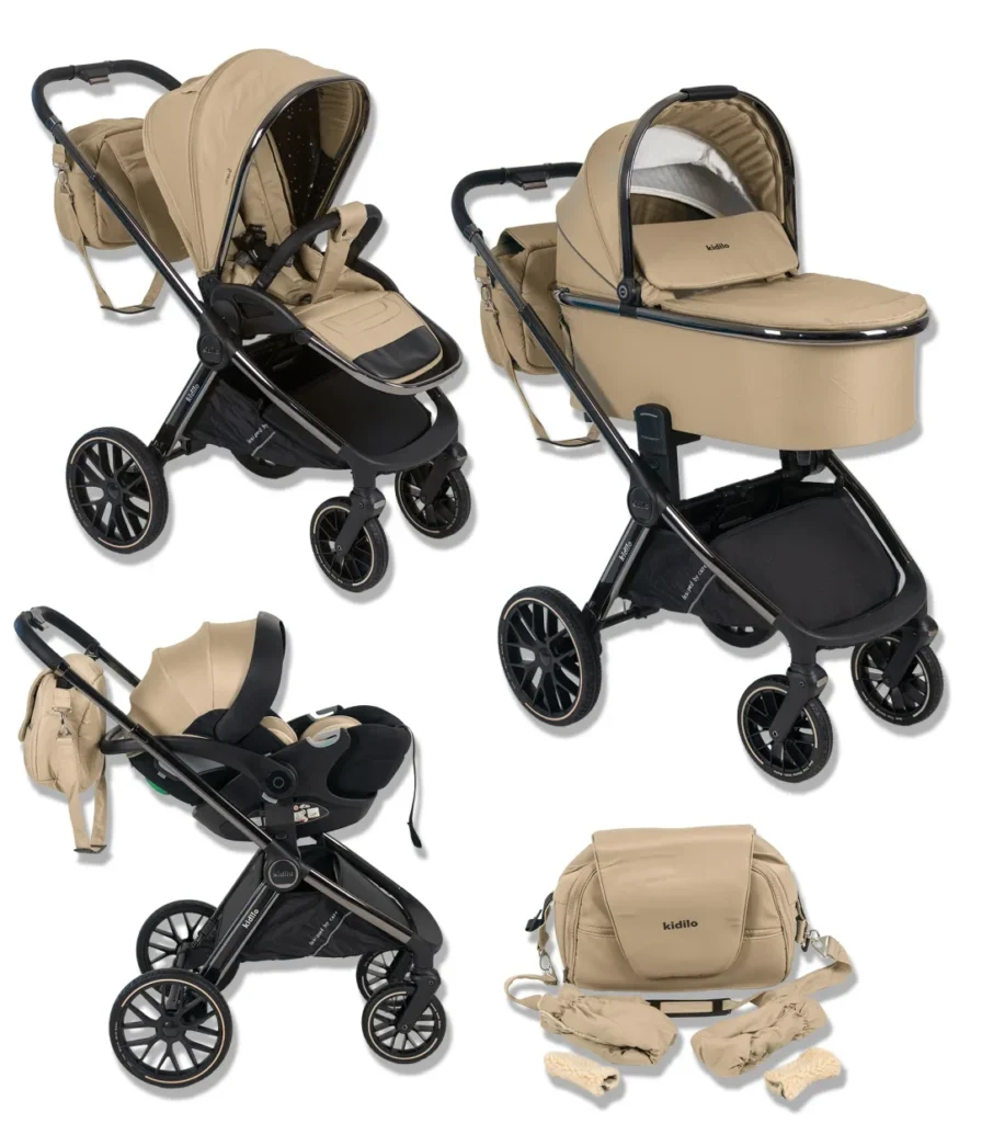 Kolica za bebe G100 - bež