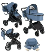 Kolica za bebe G100 - plava