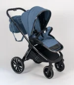 Kolica za bebe G100 - plava - slika 02