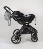 Kolica za bebe G100 - siva - slika 11