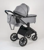 Kolica za bebe G100 - siva - slika 15