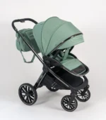 Kolica za bebe G100 - zelena - slika 03