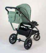 Kolica za bebe G100 - zelena - slika 06