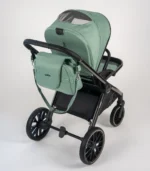 Kolica za bebe G100 - zelena - slika 09