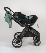 Kolica za bebe G100 - zelena - slika 11