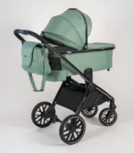 Kolica za bebe G100 - zelena - slika 15
