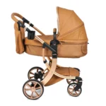 Kolica za bebe SZJ-609 - braon - slika 02
