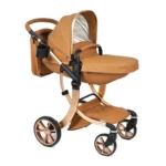 Kolica za bebe SZJ-609 - braon - slika 10