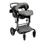 Kolica za bebe SZJ-609 - siva - slika 14