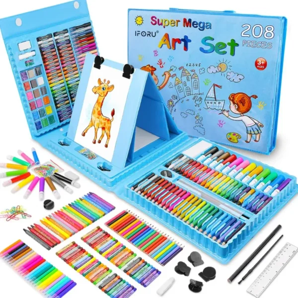 Set za crtanje i bojenje - plava