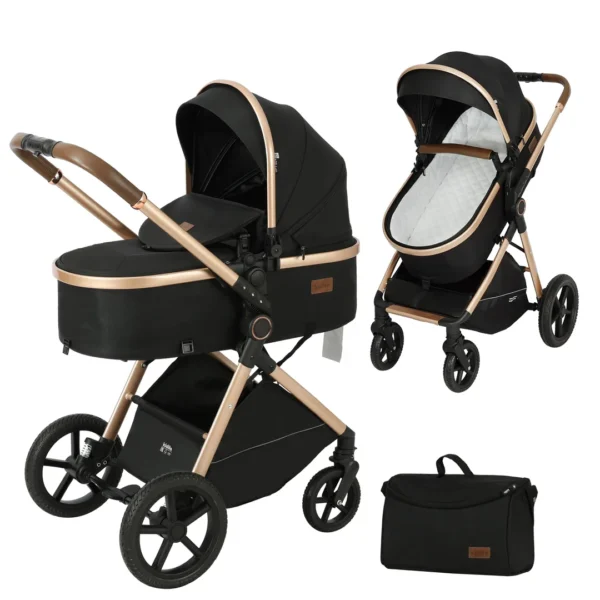 Kolica za bebe V8G - crna