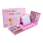 Set za crtanje i bojenje - roze - slika 02